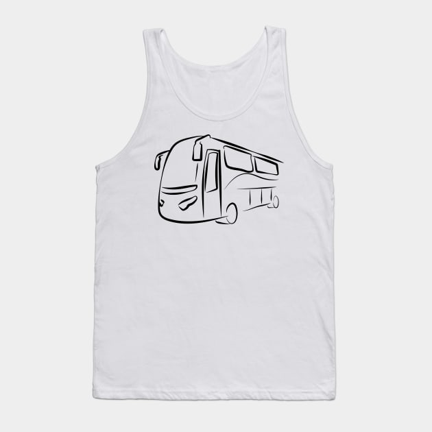 Bus bus driver school bus autobus Tank Top by Johnny_Sk3tch